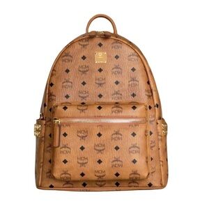 MCM Stark Side Studs Backpack in Visetos